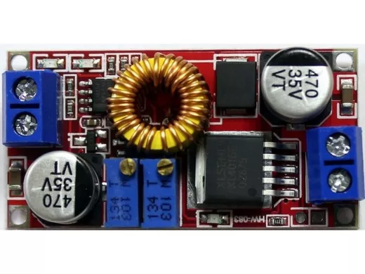 Модуль DC-DC понижающий вход 8,0-36V - вых. 1,25-36V,до 5А (на XL4015) с регулят-м тока  "BP-140358"