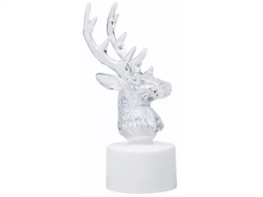 Фигура светодиодная на подставке "Олень", RGB