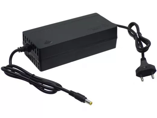 Блок питания 54,6V-2,0A для зарядных устройств Li-Ion аккумуляторов с вентилятором (шт 3-х контакта)