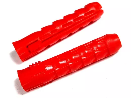 Дюбель  8х 40 полипропилен, красный