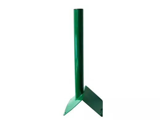 Кронштейн антенный на конёк крыши "КОНЁК-500GN-17384" зеленый, высота 50 см, диаметр 50 мм
