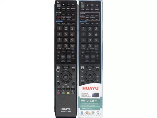 Телевиз. пульт HUAYU (for SHARP) RM-L1026  в корпусе GA841WJSA  универсальный для LCDTV