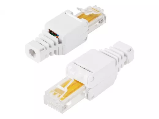 Штекер 8P8C RJ45  быстрозажимной ручной REXANT