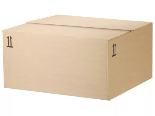 Гофроящик, длина 380 х ширина 280 х высота 105 мм  Г/ящик №848  (380х280х105) Т24Л телевизор