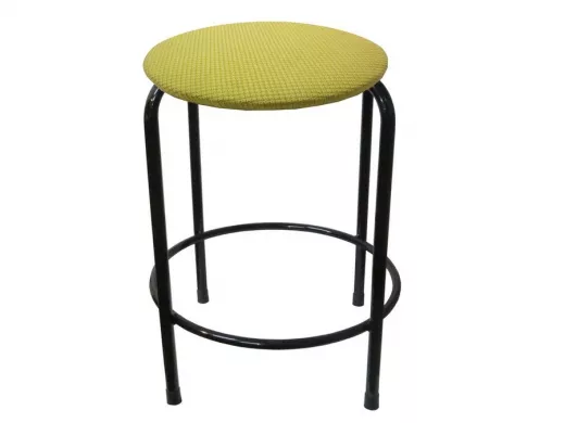 Табурет с подставкой для ног и полкой 