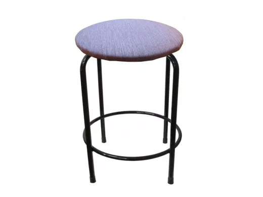 Табурет с подставкой для ног и полкой 