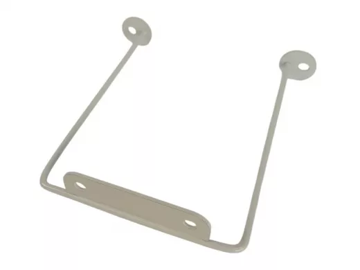 Кронштейн для подвесной полки, высота 15см, ширина 12см, серый НАБОР 1шт 