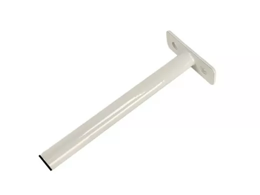 Прочная стальная ножка для стола, диаметр 12мм, высота 12 см, серая, 1шт 