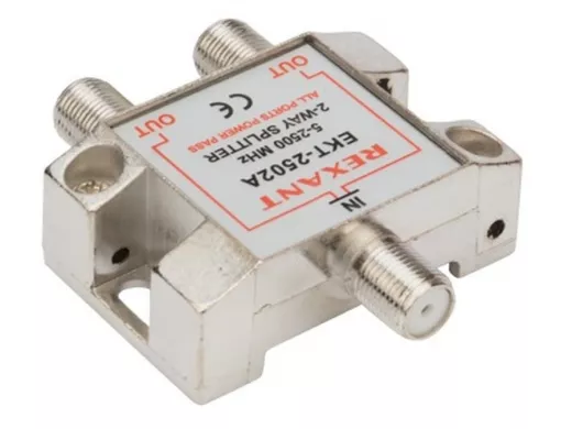 Делитель спутниковый F-типа на 2 TV, 5-2500 МГц  REXANT