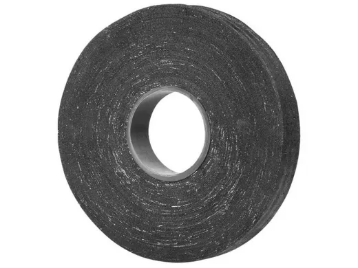 Изолента х/б 15мм х 20метров чёрная  DIY 200г 0,35мм