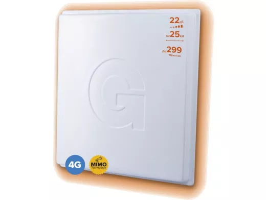 Антенна  22дБ МИМО 2600 4G,Wi-Fi  LTE-22MF LTE 2500-2700 МИМО 75 Ом 2хF-разъём