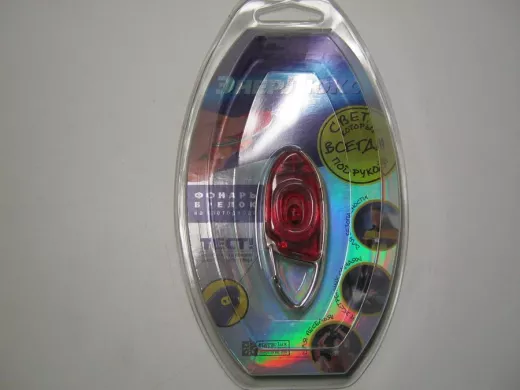 Фонарь  ЭнерЛюкс брелок  ELF 012-Pкрасн