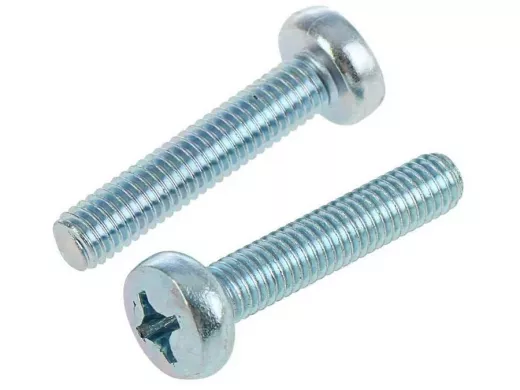 Винт оцинк. с полукруглой головой 5х12 DIN 7985  500шт "ABI-KREP 55682" кг крест.PH2 3,41г?