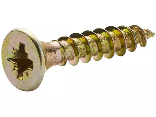 Саморезы универсальные оцинкованные  6х 45 жёлтые (3200шт) "ABI-KREP  6972" 18,36кг Pozi PZ 6,12г