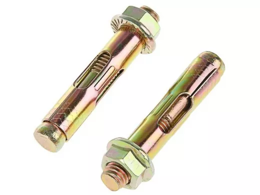 Анкерный болт с гайкой 10х 40 (100шт) "ABI-KREP 6981" 2,287кг резьба М8, вес 1шт 22,868г