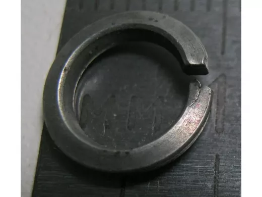 Шайба пружинная оцинкованная  M6 DIN 127 (    1шт) "ABI-KREP 7391" гроверная, вес 1шт 0,487г