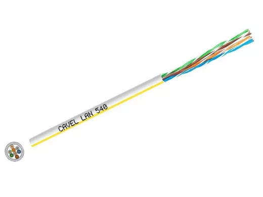 Кабель UTP витая пара  CAVEL LAN540  Кабель UTP 5е кат. 300м  UTP-300 MHz  ITALY