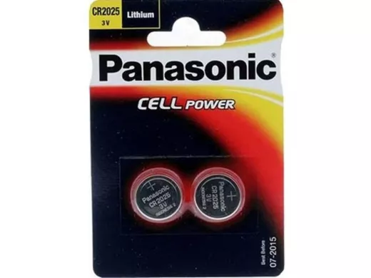 Элементы питания  CR2025  Panasonic Power Cells "AB-9529" (цена за 1 элемент), Bl-2
